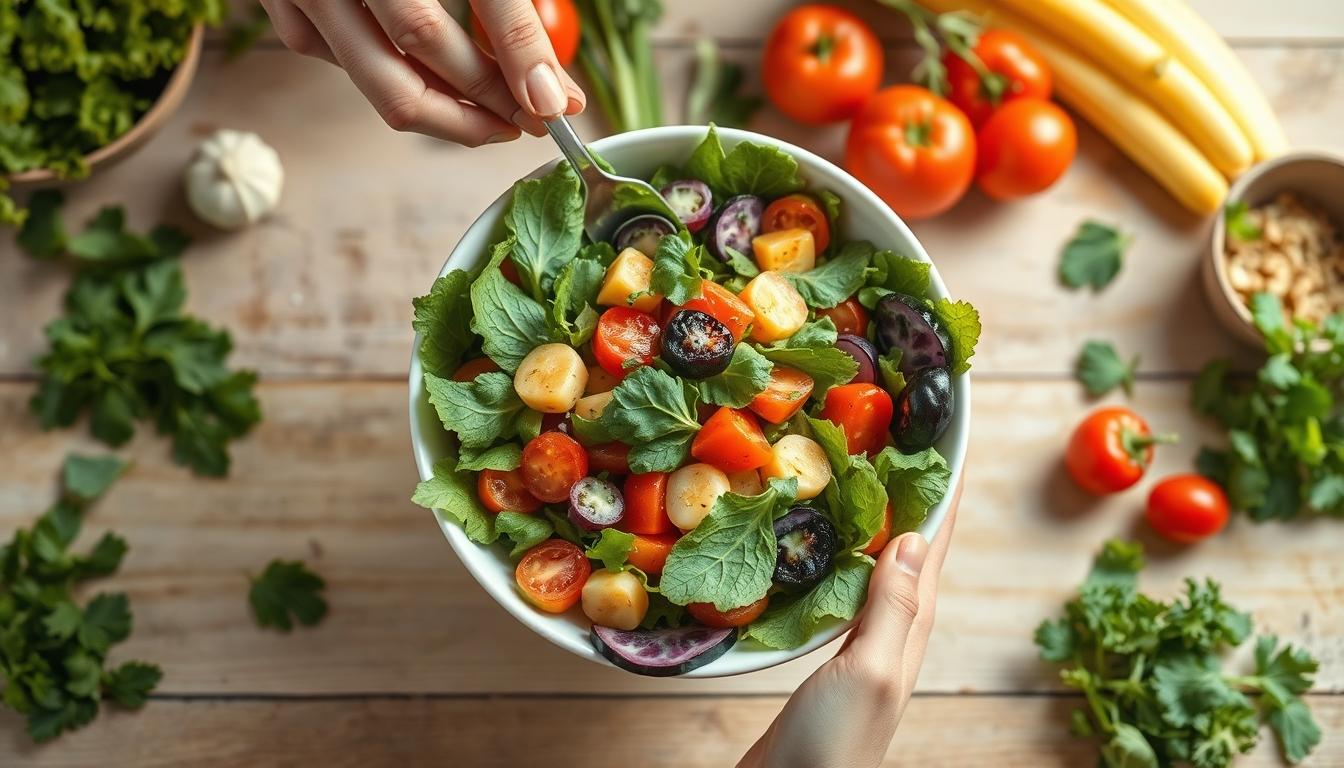 Fresh ingredients and home cooking inspiration