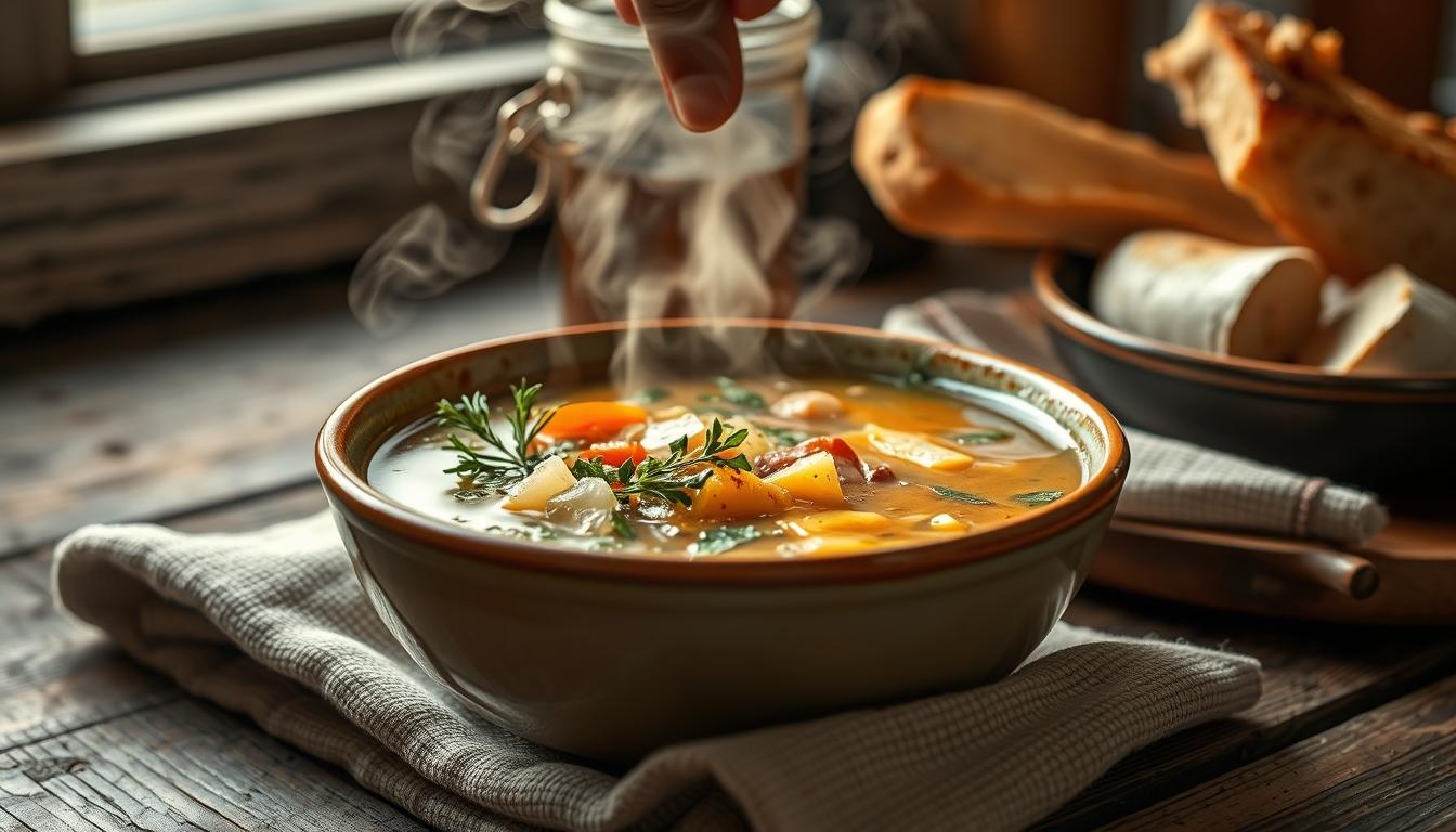 Freshly baked homemade cake in a kitchen setting